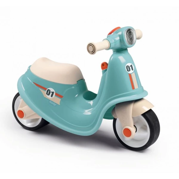 SMOBY SCOOTER RIDE-ON BLUE-WHITE