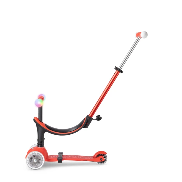 MICRO 3ΤΡΟΧΟ ΠΑΤΙΝΙ 4IN1 MINI 2GROW ΚΟΚΚΙΝΟ