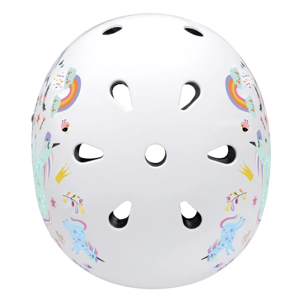 SHOKO PROTECTIVE HELMET WITH LIGHT - UNICORN SPARKLE