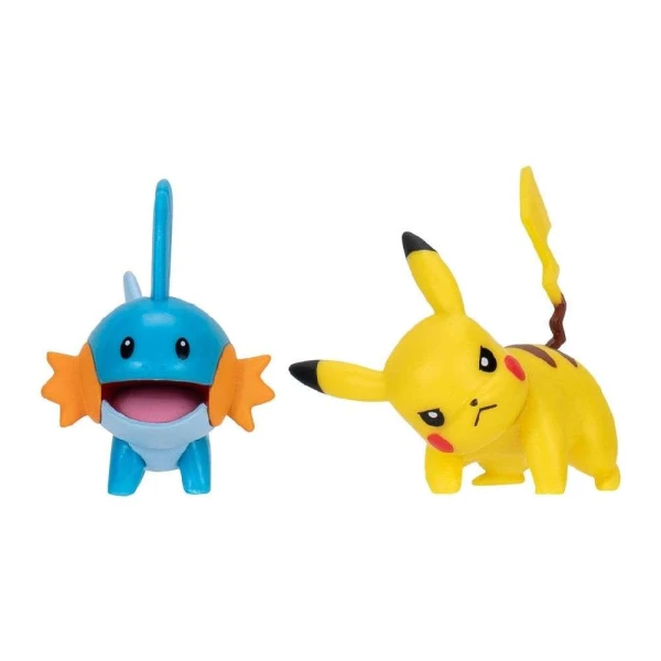 POKEMON ΦΙΓΟΥΡΕΣ FIRST PARTNER - PIKACHU AND MUDKIP