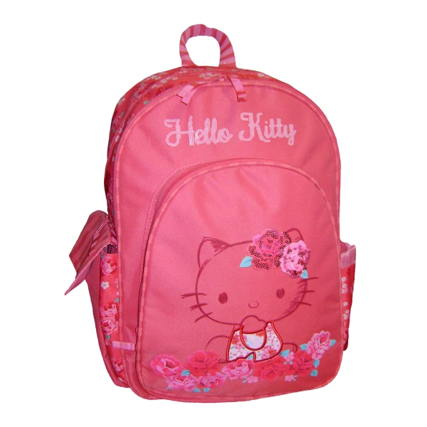 HELLO KITTY ROSES BACKPACK POLYTHESIAKO CORAL