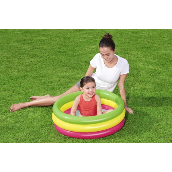 BESTWAY SUMMER TRI-COLOR SET POOL 70X24 cm 