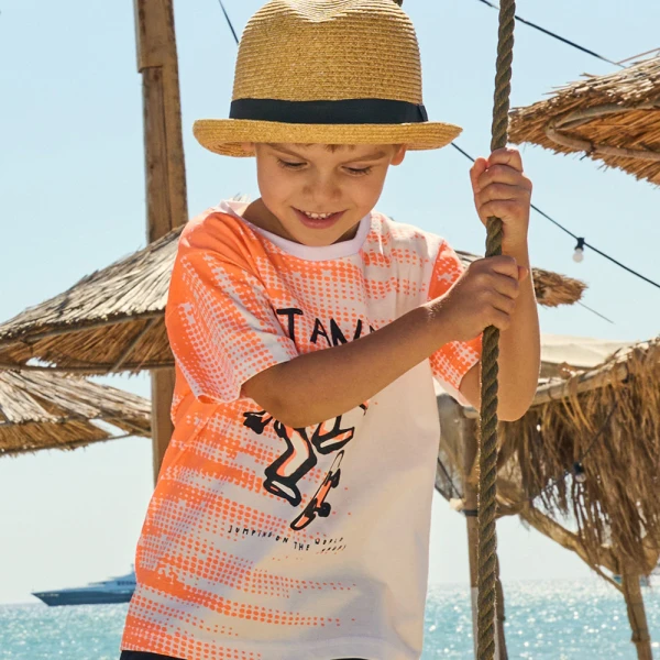 ENERGIERS BOY\'S BLOUSE EXOTIC ORANGE