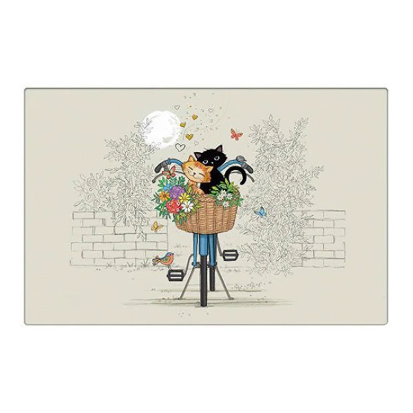 KIUB BUG ART PLACEMAT 43X28 cm CHATS VELO