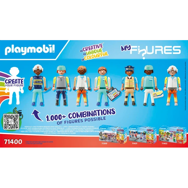 PLAYMOBIL CITY ACTION MY FIGURES RESCUE TEAM