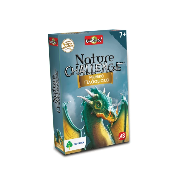AS GAMES ΠΑΙΧΝΙΔΙ ΜΕ ΚΑΡΤΕΣ NATURE CHALLENGE ΖΩΑ ΓΙΑ ΗΛΙΚΙΕΣ 7+ ΧΡΟΝΩΝ ΚΑΙ 2-6 ΠΑΙΚΤΕΣ - 6 ΣΧΕΔΙΑ