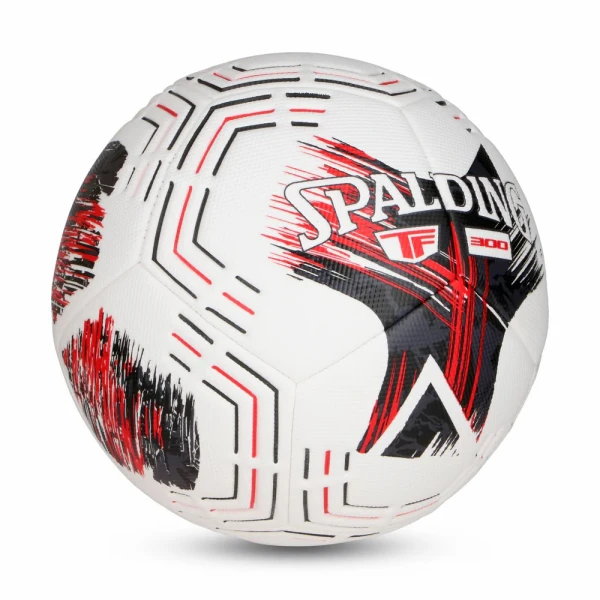SPALDING ΜΠΑΛΑ ΠΟΔΟΣΦΑΙΡΟΥ TF-300 MACHINE STITCHED ΚΟΚΚΙΝΟ SIZE 5