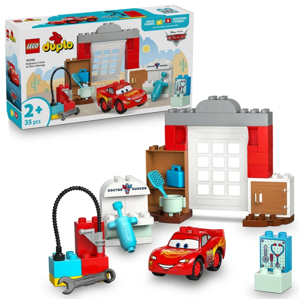LEGO® DUPLO® DISNEY AND PIXAR CARS MCQUEENʼS VISIT TO DOCʼS GARAGE