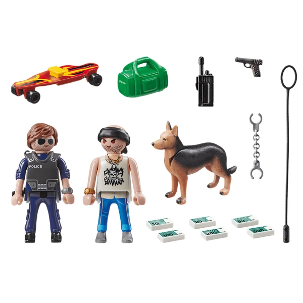 PLAYMOBIL POLICE ACTION CITY STREET PATROL