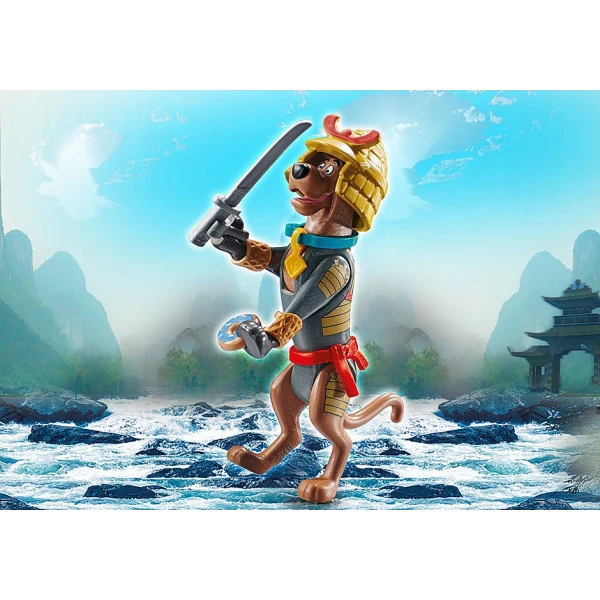PLAYMOBIL SCOOBY-DOO COLLECTIBLE FIGURE SCOOBY SAMURAI