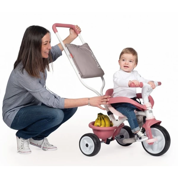 SMOBY ΤΡΙΚΥΚΛΟ BE MOVE COMFORT ΡΟΖ
