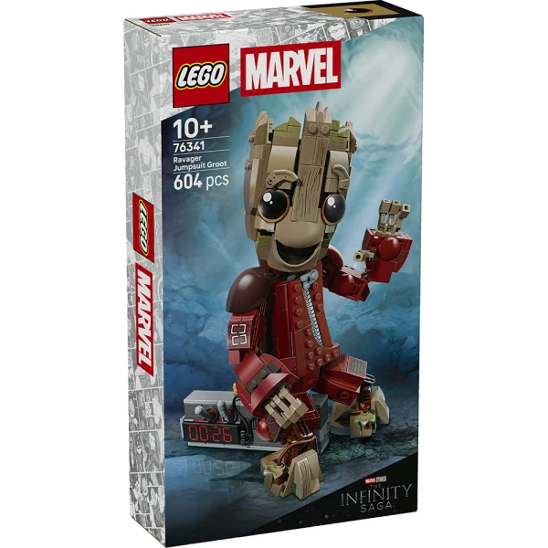 LEGO®  MARVEL ΓΚΡΟΥΤ ΜΕ ΦΟΡΜΑ ΟΛΕΘΡΙΟΥ