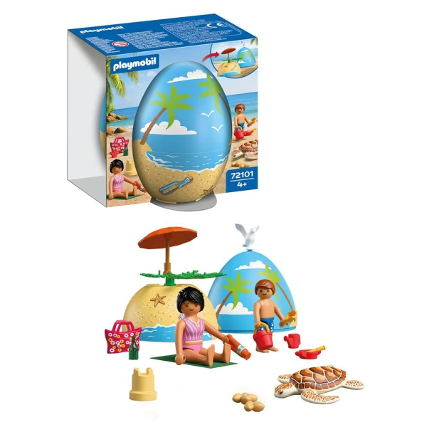 PLAYMOBIL PLAY EGG BEACH VACATION