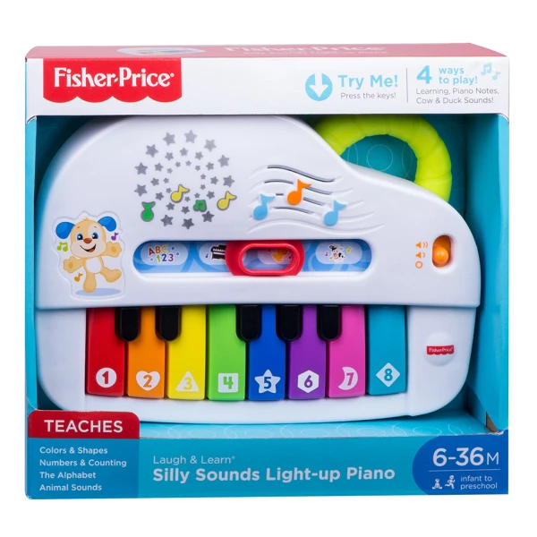 FISHER PRICE ΕΚΠΑΙΔΕΥΤΙΚΟ ΠΙΑΝΟ ΜΕ ΦΩΤΑ
