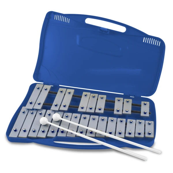 BONTEMPI CROMATIC METALLOPHONE IN PLASTIC CASE