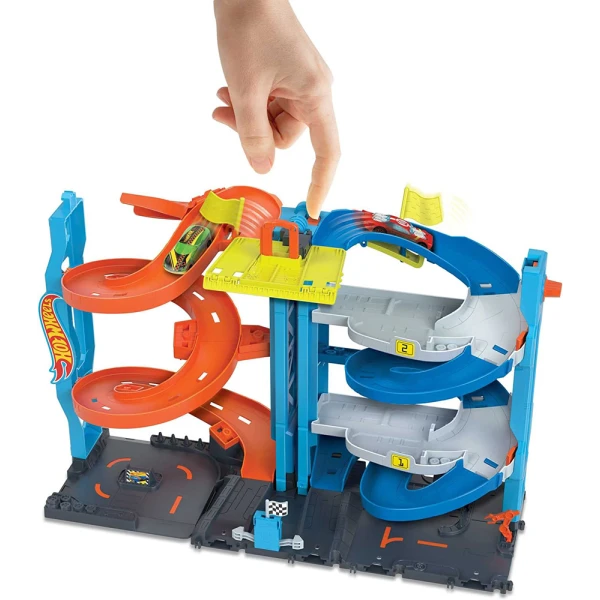 HOT WHEELS  CITY SPEED TOWER 2 IN 1