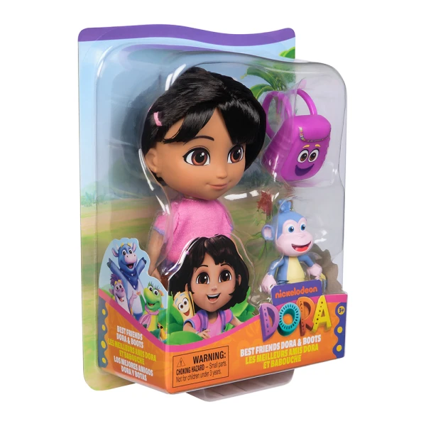 DORA ΚΟΥΚΛΑ 15 εκ. ΜΕ BOOTS ΚΑΙ ΣΑΚΙΔΙΟ