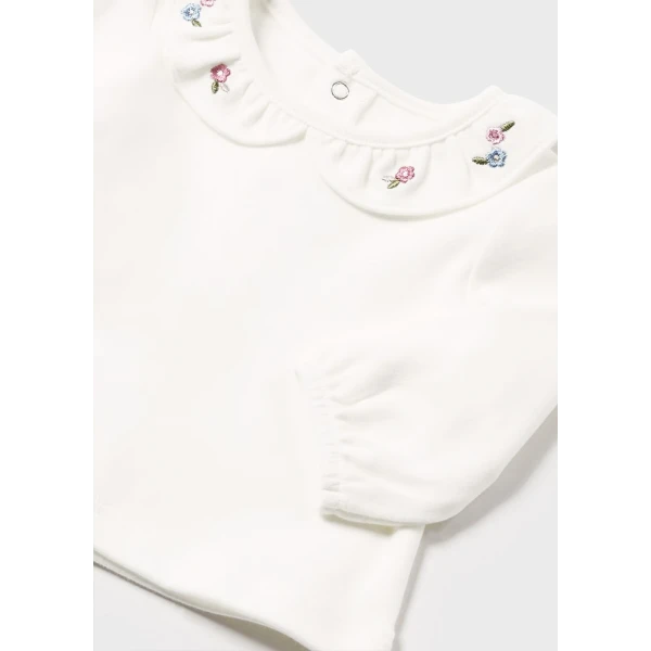 MAYORAL SET DUNGAREES BLOUSE PINK INTENSE