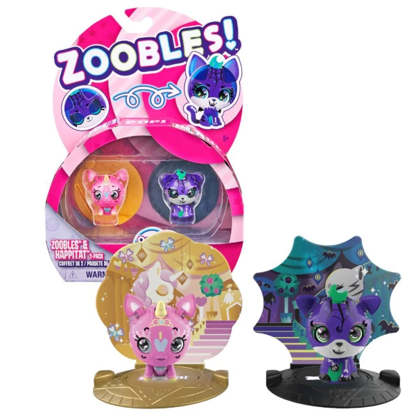 ZOOBLES ΖΩΑΚΙΑ ΣΕΤ ΤΩΝ 2
