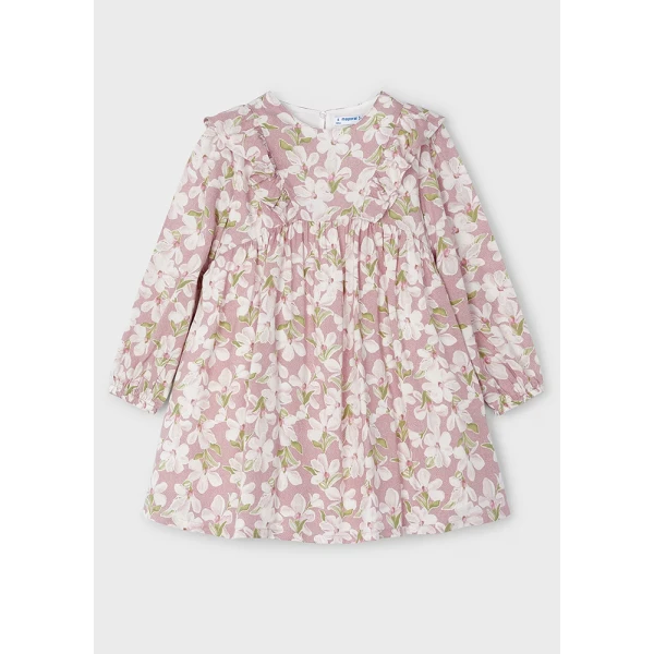MAYORAL DRESS WITH PRINTS PINK