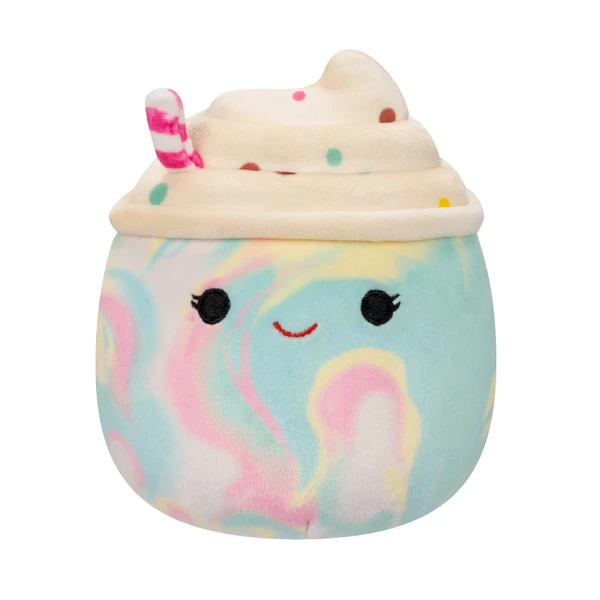 SQUISHMALLOWS FLIPMALLOWS PLUSH 13 cm CINNAMMON ROLL-RAINBOW FROST