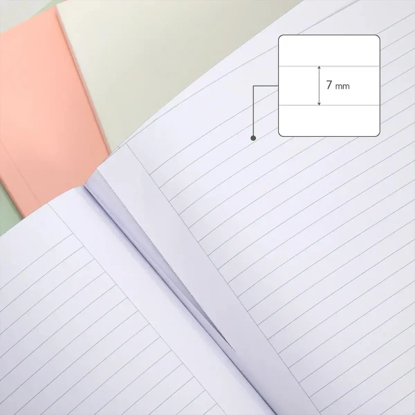 MILAN A4 BOUND NOTEBOOK 48 SHEETS COLLECTION BEIGE