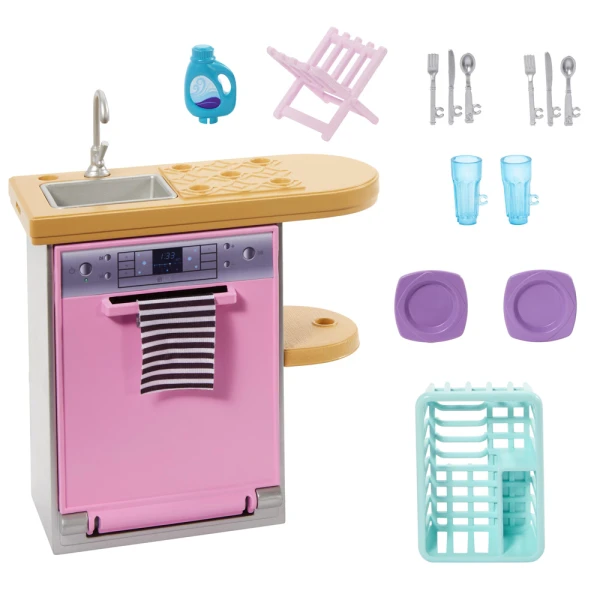 BARBIE FURNITURE AND ACCESSORY PACK - DISHWASHER