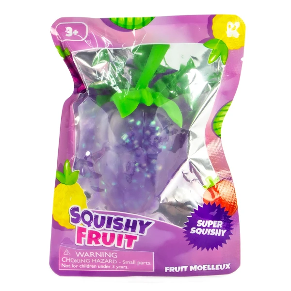 KEYCRAFT SQUISHY FRUITS - 4 DESIGNS