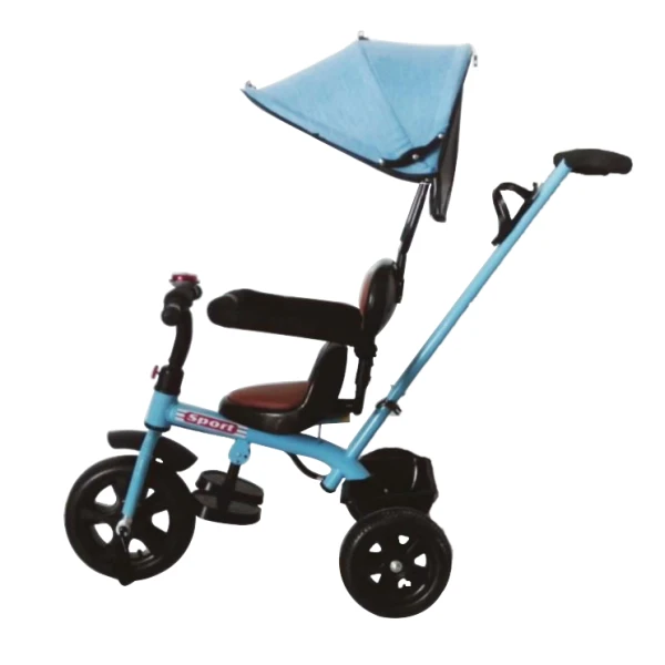 LIGHT BLUE METALLIC TRICYCLE