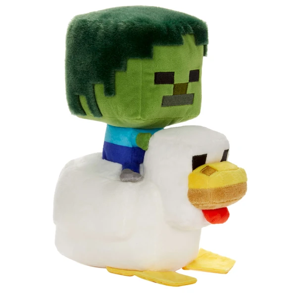 MINECRAFT MOVIE ΛΟΥΤΡΙΝΟ 20 εκ. - ZOMBIE CHICKEN