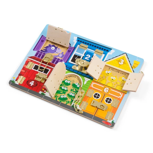 MELISSA & DOUG LATCHES BOARD