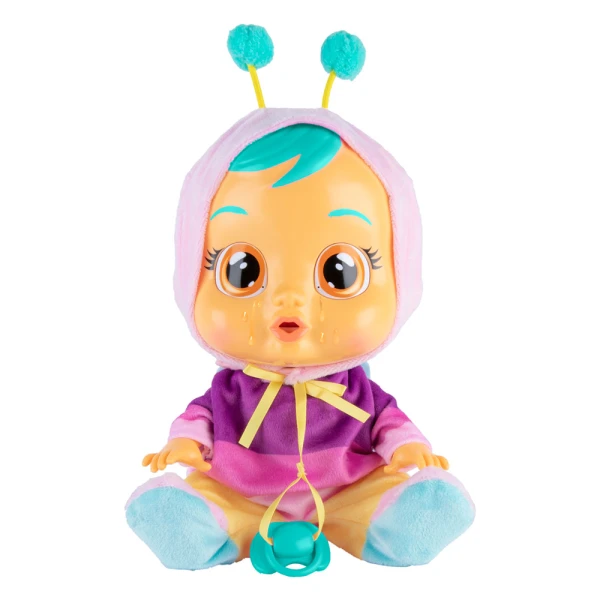 CRY BABIES - INTERACTIVE BABY DOLL CRIES REAL TEARS - VIOLET BUTTERFLY