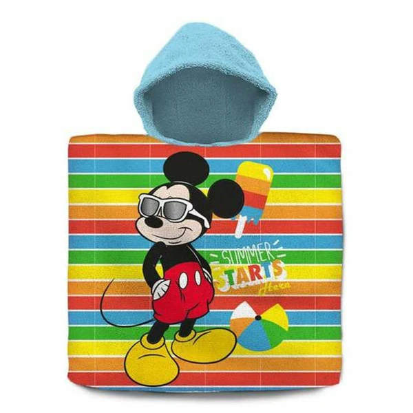 COTTON PONCHO 60X120 cm MICKEY