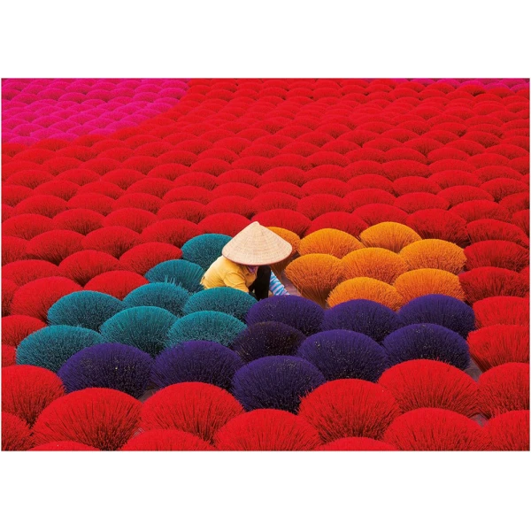 EDUCA PUZZLE 1000 pcs INCENSE VILLAGE VIETNAM
