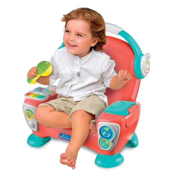 BABY CLEMENTONI ΒΡΕΦΙΚΟ ΠΑΙΧΝΙΔΙ ΕΚΠΑΙΔΕΥΤΙΚΗ ΠΟΛΥΘΡΟΝΑ ΓΙΑ 12+ ΜΗΝΩΝ ΜΙΛΑΕΙ ΕΛΛΗΝΙΚΑ