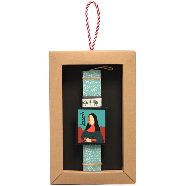 SYNCHRONIA HANDMADE CANDLE 20 cm ART MAGNET VERAMAN