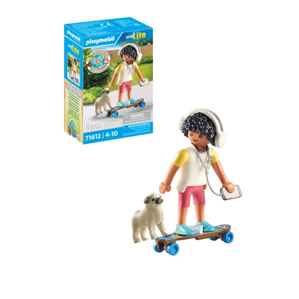 PLAYMOBIL CITY LIFE BOY WITH DOG