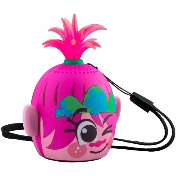 EKIDS TROLLS WORLD TOUR ΦΟΡΗΤΟ ΗΧΕΙΟ BLUETOOTH ΓΙΑ ΠΑΙΔΙΑ ΜΕ ΛΟΥΡΑΚΙ ΚΑΡΠΟΥ