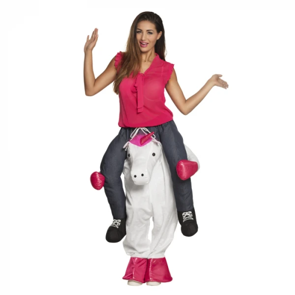 ADULTS COSTUME FUNNY UNICORN ONE SIZE