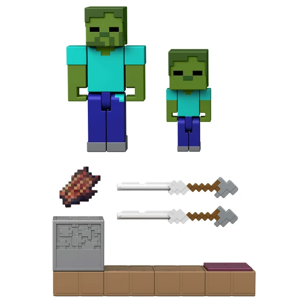 MINECRAFT REDSTONE CHARGED ZOMBIE ARROW TRAP