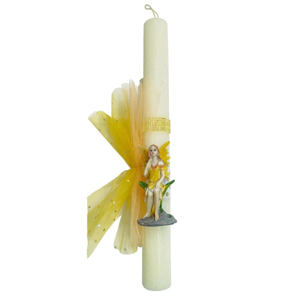UNIKER HANDMADE CANDLE AQUA FAIRY FLOWER - 4 DESIGNS