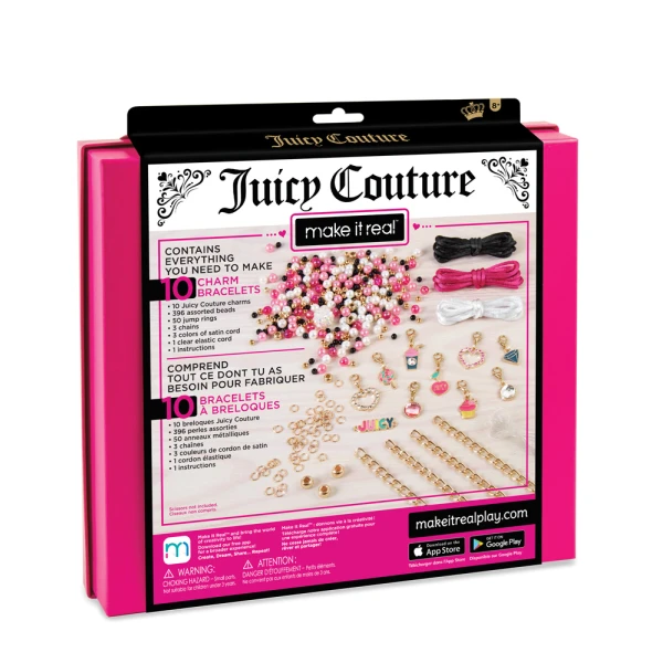 MAKE IT REAL JUICY COUTURE: PINK AND PRECIOUS BRACELETS
