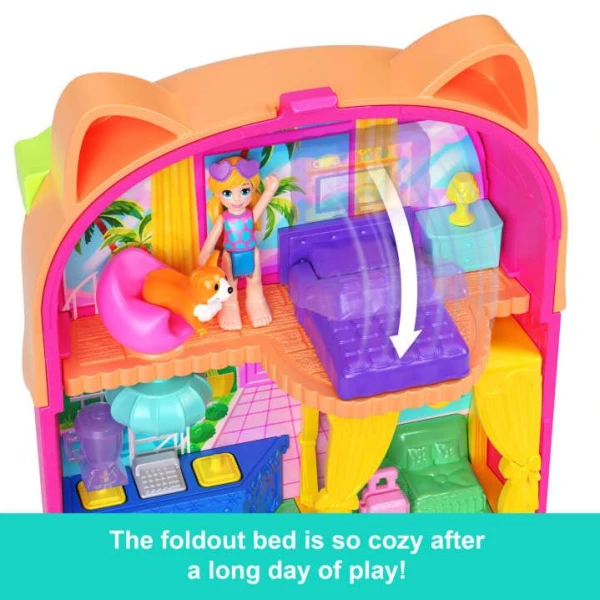 POLLY MINI - Ο ΚΟΣΜΟΣ ΤΗΣ POLLY ΣΕΤΑΚΙ - KITTY POPSICLE RESORT COMPACT