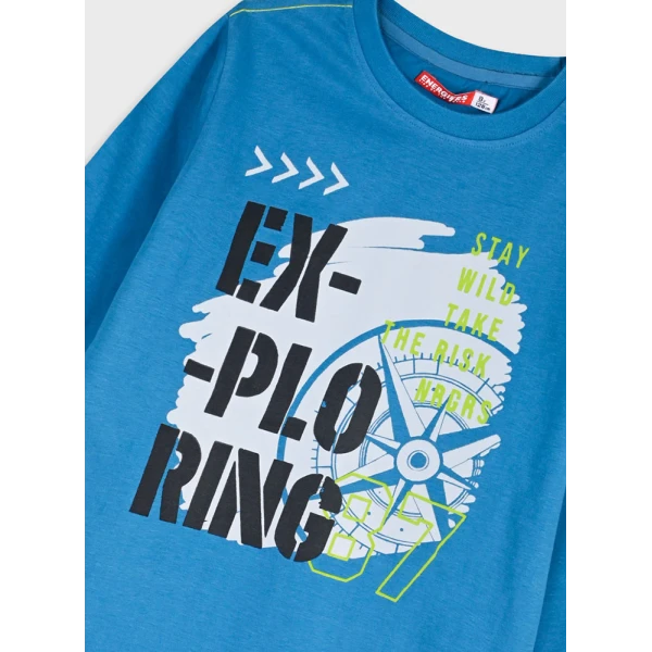 ENERGIERS BLOUSE BOY PETROL