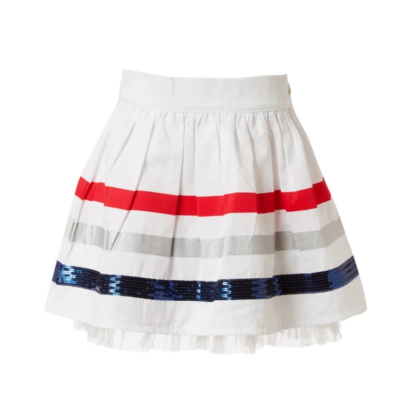 ENERGIERS BEBE SKIRT WHITE