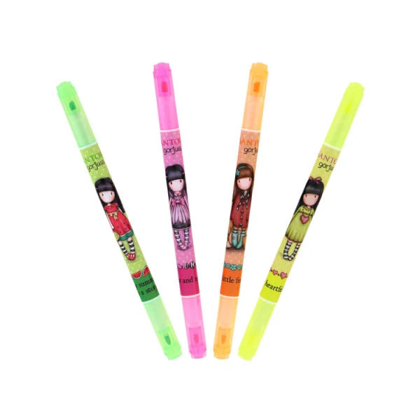GORJUSS SANTORO HIGHLIGHTERS - 4 DESIGNS