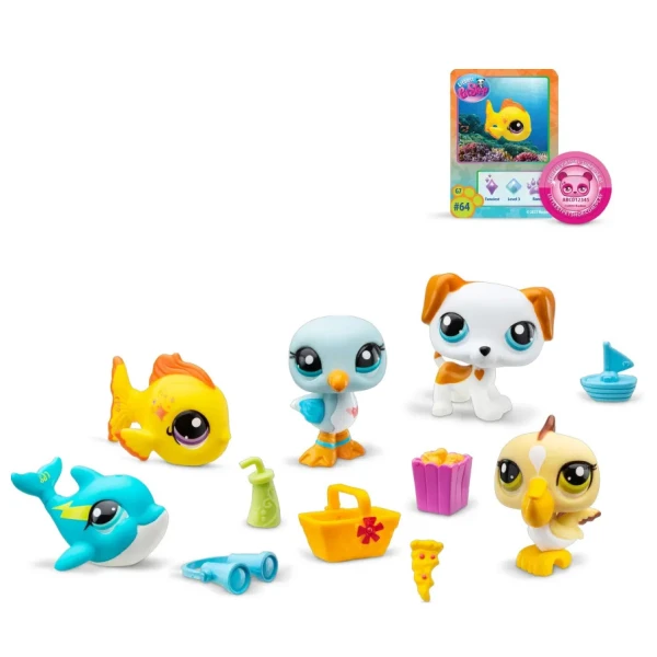 LITTLEST PETSHOP ΦΙΓΟΥΡΕΣ 5 τμχ. ΚΑΙ ΑΞΕΣΟΥΑΡ - ΠΑΡΑΛΙΑ