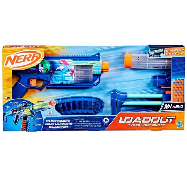 NERF ΕΚΤΟΞΕΥΤΗΣ LOADOUT CYBERLIGHT GHOST