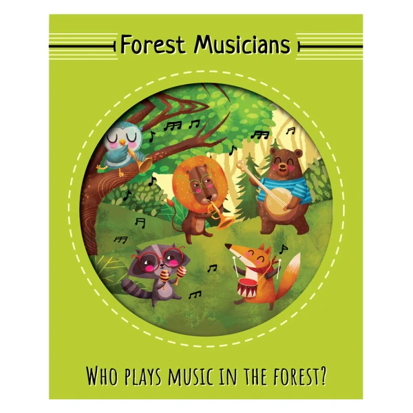 SVOORA IMAGE DISC \'FOREST MUSICIANS\' - FOR 3D OPTIVIEWER