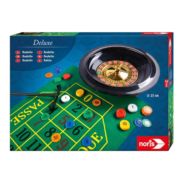 ΕΠΙΤΡΑΠΕΖΙΟ ΠΑΙΧΝΙΔΙ DELUXE ΣΕΤ ΡΟΥΛΕΤΑ 25 εκ.